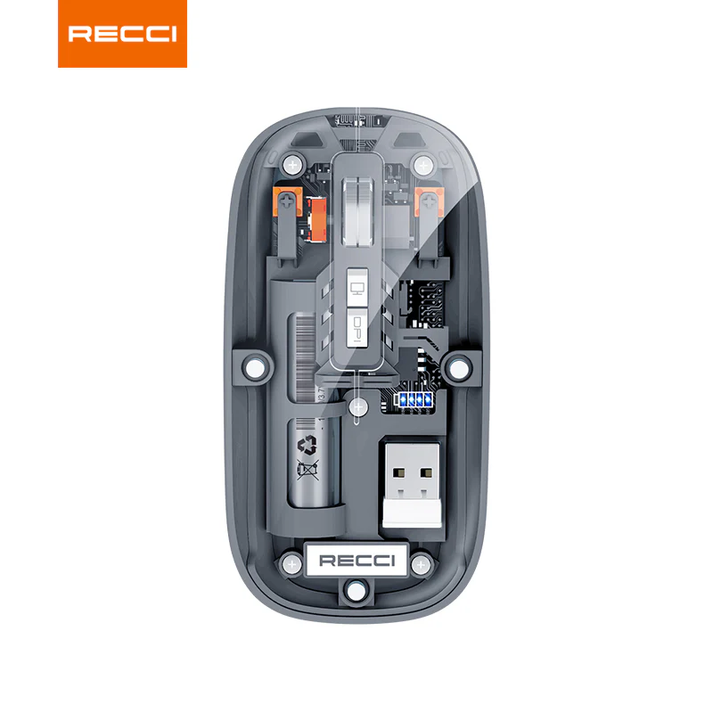 ماوس بی سیم RCS-M01 رسی (Recci RCS-M01 Space Capsule Wireless Mouse)