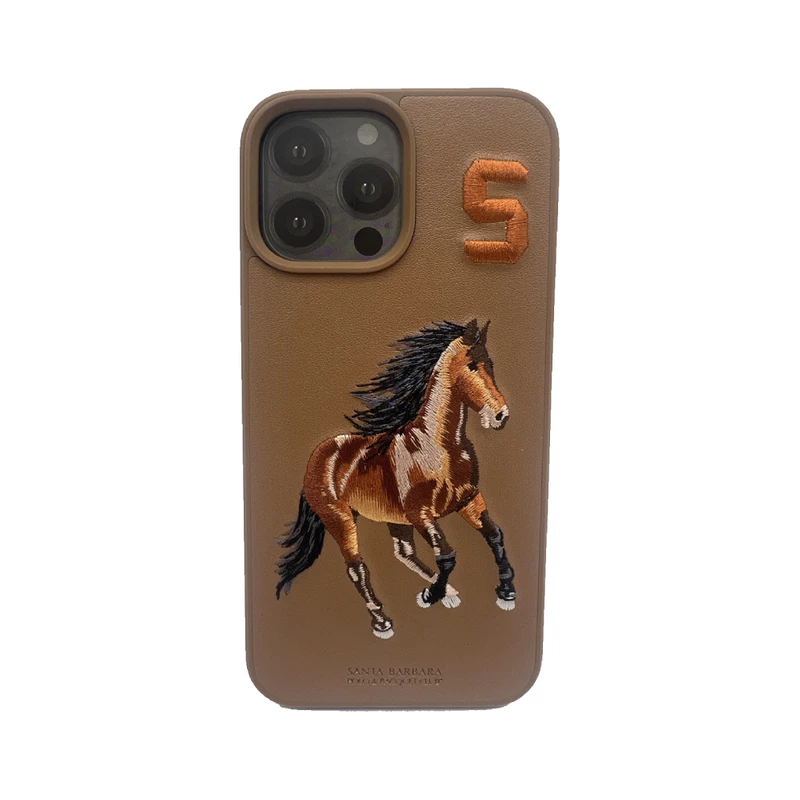 کاور پولو مدل boris مناسب برای گوشی موبایل اپل iphone 15 promax (قهوه ای)