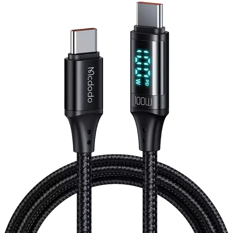 کابل USB-C مک دودو مدل Digital HD 100W PD Fast Charge طول 1.2 متر CA-8820