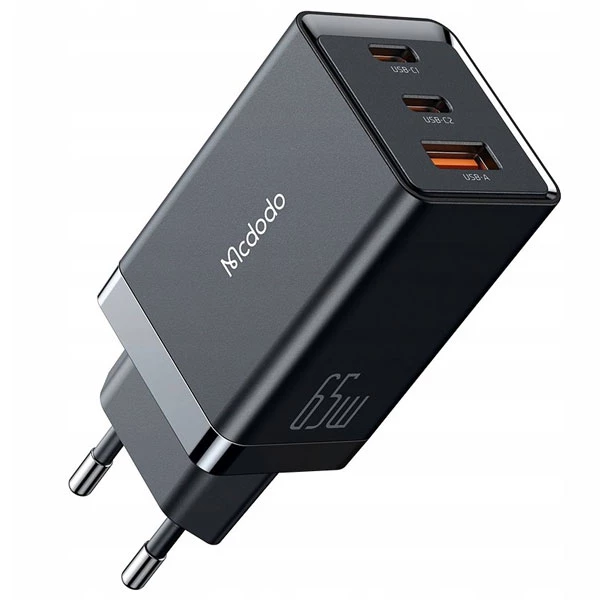 شارژر دیواری مک دودو مدل Gan 5 PRO CH-1542 به همراه کابل تبدیل USB-C