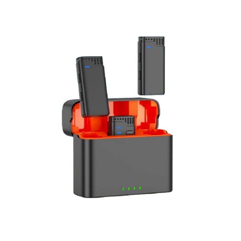 میکروفون یقه‌ای وایرلس کیس دار مدل MW-16