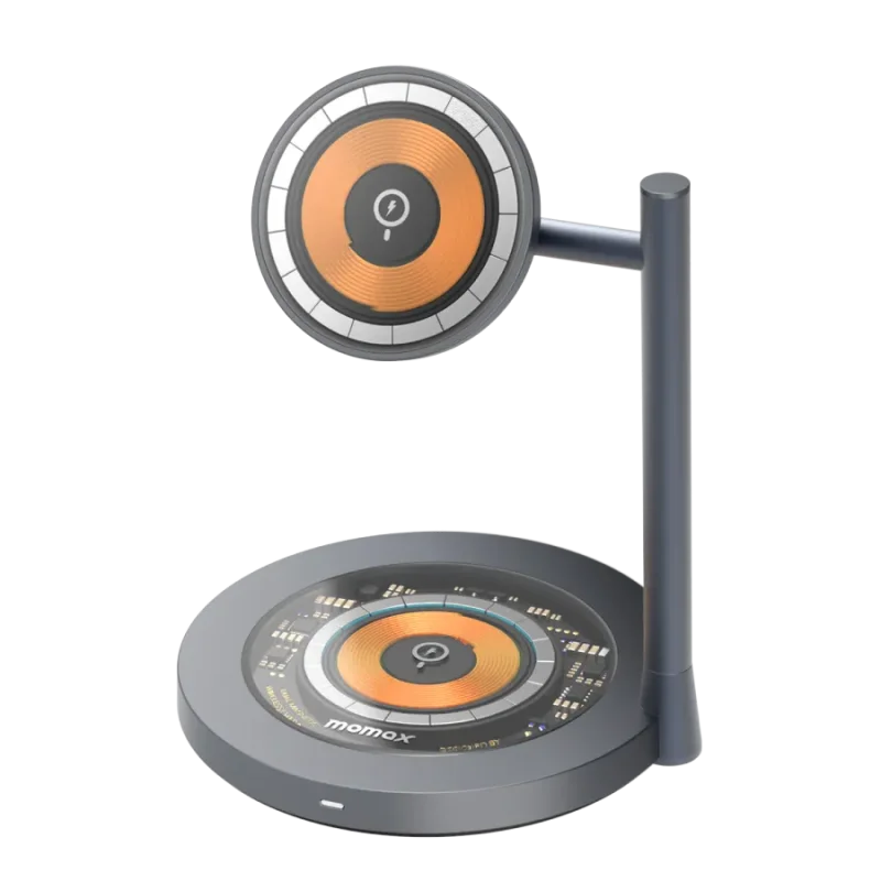 استند و شارژر مگنتی Q.MAG Dual 2 Dual Magnetic Wireless Charging Stand