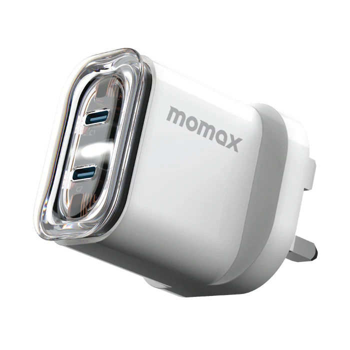 شارژر دیواری 1-Charge Flow | 2-Ports Charger (GaN 35W) مومکس (momax)