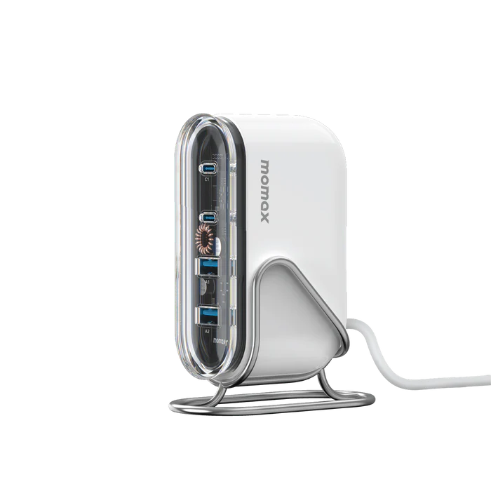 شارژر 4 پورت 1-Charge Flow | 4-Ports Charger (GaN 80W) مومکس (momax)