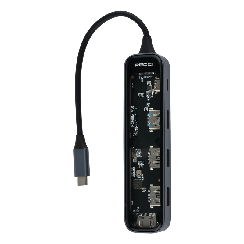 هاب 5 پورت USB-C رسی مدل RH20