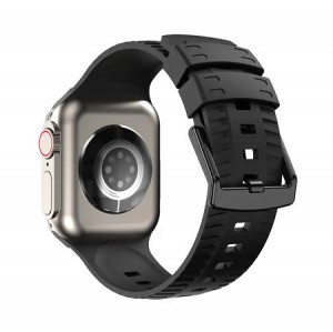 بند اپل واچ سیلیکونی اسپارتان مناسب Apple Watch 45/49mm