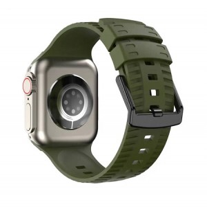 بند اپل واچ سیلیکونی اسپارتان مناسب Apple Watch 45/49mm