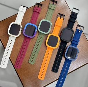 بند اپل واچ سیلیکونی اسپارتان مناسب Apple Watch 45/49mm