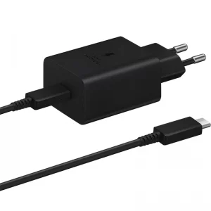 شارژر دیواری 45 وات سامسونگ مدل EP-T4510 به همراه کابل تبدیل USB-C