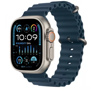 ساعت هوشمند اپل (اپل واچ) مدل Ultra 2 Titanium Case Ocean Band 49mm (بند اوشن)