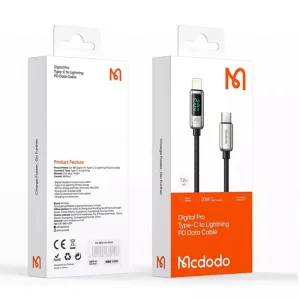 کابل تبدیل USB-C به لایتنینگ مک دودو مدل CA-8810 طول 1.2 متر