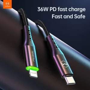 کابل تبدیل USB -C به لایتنینگ مک دودو مدل CA-7361 طول 1.8 متر