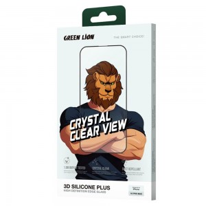 محافظ صفحه نمایش گرین مدل 3d silicon plus مناسب برای گوشی موبایل اپل iphone 16 pro