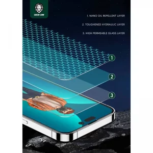 محافظ صفحه نمایش گرین مدل 3D Desert مناسب برای گوشی موبایل اپل iPhone 13 pro max /14 Plus