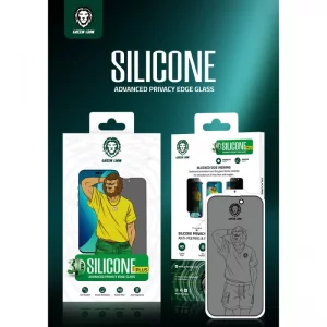 محافظ صفحه نمایش حریم شخصی گرین مدل Silicone-Pry-Plus مناسب برای گوشی موبایل اپل iPhone 13 pro max / 14 Plus