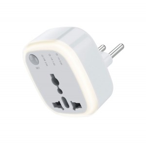 مبدل برق هوشمند تایمر دار گرین لاین Green Lion Universal Conversion Plug Timer Function