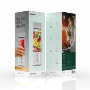 شیکر شارژی گرین لاین مدل Jet Plus Six Blades Juicer گنجایش 0.5 لیتر