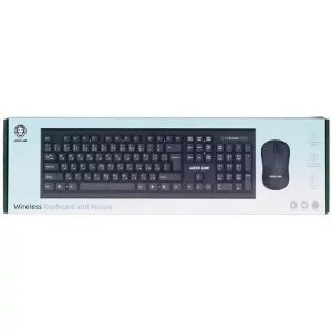 کیبورد و ماوس بی سیم گرین لاین (Green Wireless Keyboard and Mouse) مدل GNWS24GKEYM