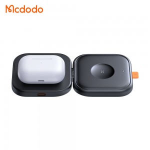 شارژر وایرلس تاشو 2 کاره مک دودو Mcdodo CH-2160 توان 15 وات بهمراه کابل شارژ