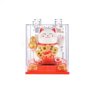 دکوری مانکی نکو – گربه شانس فنگ شویی سایز متوسط (2.5 اینچ)