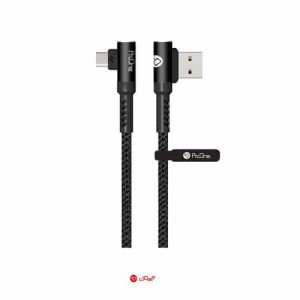 کابل تبدیل USB به USB-C پرووان مدل PCC240C طول 1 متر