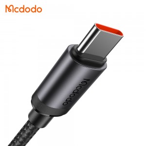 کابل شارژ سریع تایپ سی به تایپ سی 60 وات 3 آمپر مک دودو مدل MCDODO CA-441 طول 1متر
