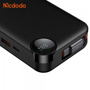 پاوربانک 22.5 وات ظرفیت 10000 مک دودو مدل MCDODO MC-386 بهمراه کابل شارژ