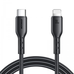 کابل شارژ فست USB-C به لایتنینیگ جوی روم مدل A26