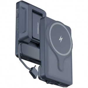 پاوربانک وایرلس و هولدر دریچه کولری پاورولوژی Powerology 5000mAh Air-Vnet Power Bank PPBCHA32