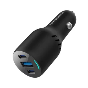 شارژر فندکی 3 پورت 85 وات پاورولوژی Powerology Triple Port Car Charger PCCSR014