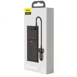 مبدل برق خودرو باسئوس مدل POWER INVERTER 150w