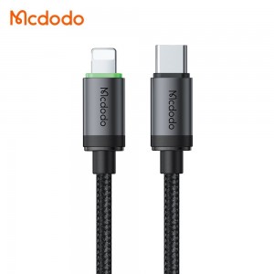 کابل شارژ سریع تایپ سی به لایتنینگ 36 وات کارپلی مک دودو مدل MCDODO CA-4820طول 1متر