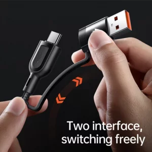 کابل تبدیل USB به لایتنینگ / usb-C / Microusb مک دودو مدل CA-8800 طول 1.2 متر