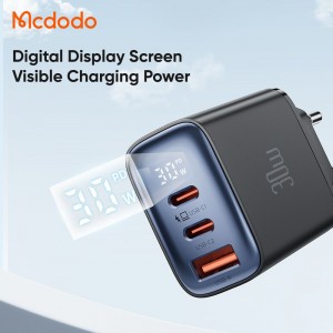 شارژر آداپتور دیواری 3پورت 30 وات مک دودو مدل MCDODO CH-2180