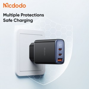 شارژر آداپتور دیواری 3پورت 30 وات مک دودو مدل MCDODO CH-2180