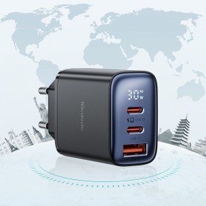 شارژر آداپتور دیواری 3پورت 30 وات مک دودو مدل MCDODO CH-2180