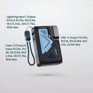 شارژر و پاوربانک 10000mAh پاورولوژی Powerology PP080