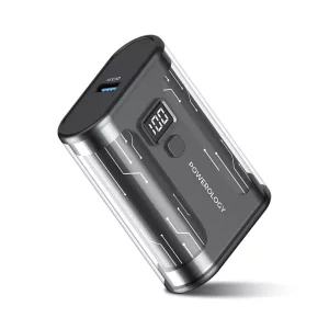 پاوربانک 20 وات 10000 میلی آمپر پاورولوژی Powerology Crystalline Series Power Bank PPBCHA24