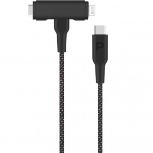 کابل دو سر 60 واتی پاورولوژی Powerology Braided Data Cable PCAB007BK