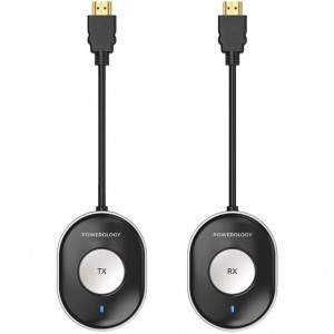 دانگل انتقال تصویر بی سیم HDMI پاورولوژی Powerology Wireless HDMI Direct Mobile Streaming PHDMTRBK