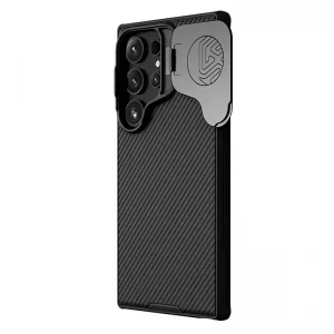 کاور نیلکین مدل Camshield Prop Leather مناسب برای گوشی موبایل سامسونگ Galaxy S24 Ultra