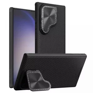 کاور نیلکین مدل Camshield Prop Leather مناسب برای گوشی موبایل سامسونگ Galaxy S24 Ultra