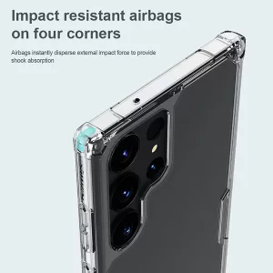 قاب شفاف نیلکین سامسونگ S25 Ultra مدل Nature TPU Pro