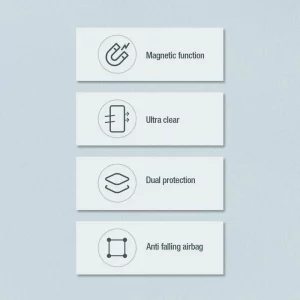 قاب نیلکین سامسونگ S25 Ultra مدل Nature TPU Pro Magnetic