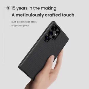 قاب نیلکین سامسونگ S25 Ultra مدل Super Frosted Shield Pro
