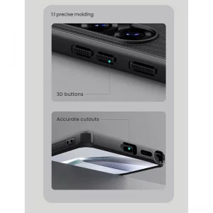 قاب نیلکین سامسونگ S25 Ultra مدل Super Frosted Shield Pro