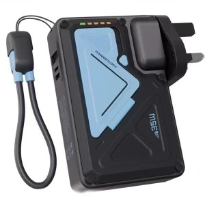 شارژر دیواری و پاوربانک وایرلس 10000 پاورولوژی Powerology 10000mAh Wall Charger MagSafe Power Bank PPBCHA80