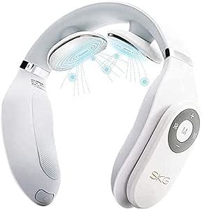 ماساژور گردن SKG با گرما، سه بعدی بی سیم هوشمند، ماساژ عمیق بافتی، حالت های مختلف 15 سطح، ماساژور گردن مردانه - ارسال 20 روز کاری