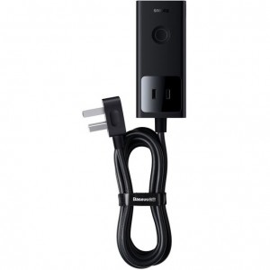 شارژر و چندراهی برق سوپر فست شارژ 30وات بیسوس Baseus PowerCombo 3AC+2U+1C PSLA000102