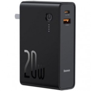 پاوربانک 10000 و شارژر دیواری بیسوس Baseus Power Station PPNL010001 20W